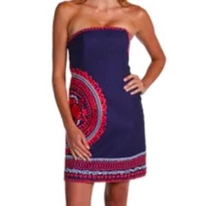 Lilly Pulitzer Bowen Dress Basketweave size 8